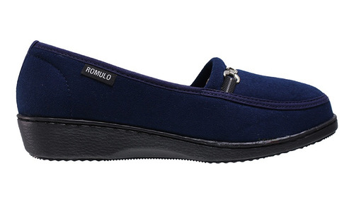 Zapato Mocasín Romulo Dama Capellada Textil