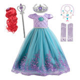 Disfraz De Princesa Sirena Para Niña Pequeña Para Disfrazars