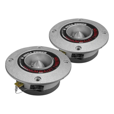 Pack de 2 Tweeters Tipo Bala De Titanio de 4'' De 400w 4ohms Color Gris | MercadoLibre