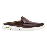 Mocassim Mule Masculino Democrata Smith Ultra Light Mogno