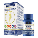 Multi Polivitaminico Homem 60 Cápsulas Catarinense Nutrição