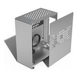 Mini-itx Case Aluminio, Desktop Computer Case Silver Color,