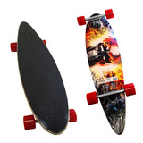 Patineta Skate Longboard Completo Deluxe