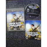 Juego Sniper Elite 3 Para  Playstation 3 Original Completo 