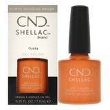 Esmalte De Uñas Cnd Shellac Gypsy 7ml Uv3 Technology Para Mu