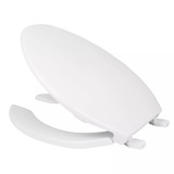 Asiento Wc Elongado Blanco Foset 49905