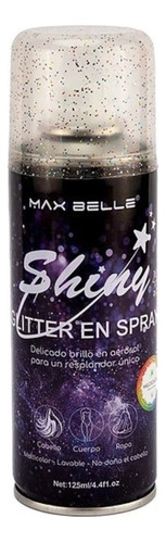 Shiny Glitter En Spray Max Belle 125ml Dorado