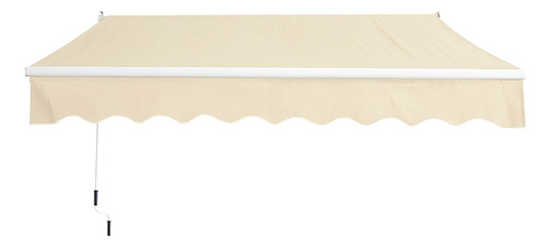 Toldo Con Brazo Retráctil Terrazas 4x2.5 Mts Beige