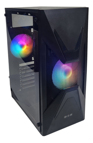 Gabinete Gamer 2 Cooler Led Rgb Mid Tower