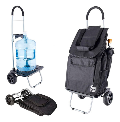 Carrito De Compras 52 Litros Plegable Bigger Trolley Dolly