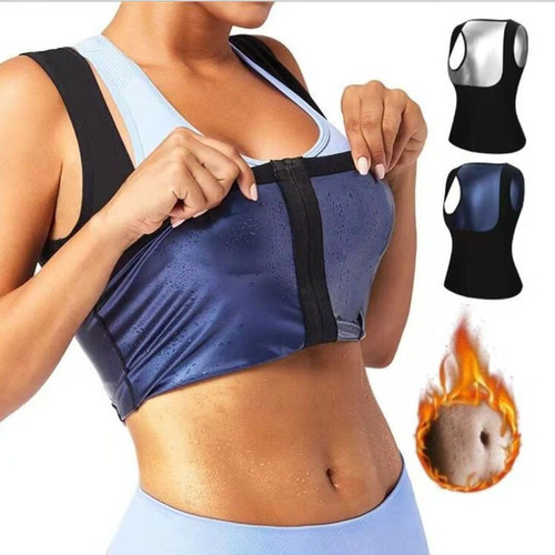 Chaleco Sauna Mujer De Sudar Faja Deportiva Raje Sudar