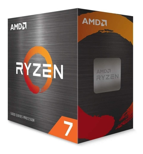 Processador Gamer Amd Ryzen 7 5800x 100-100000063wof  