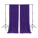 Cortinas De Fondo Moradas Para Fiestas, Cortinas De Fondo De