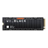 Ssd Western Digital Sn850x 1tb Nvme M.2 2280 C/ Dissipador Cor Preto