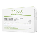 Sabonete Secativo Barra Acne Solution Adcos Pele Acneica 90g