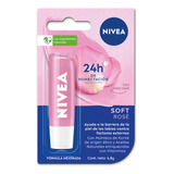 Nivea Protector Labial Soft Rose X 4,8 Gr 4,8 Gr Descripción