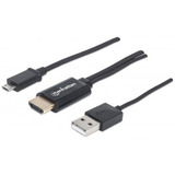 Cable Mhl Manhattan 151498 Micro Usb - Hdmi