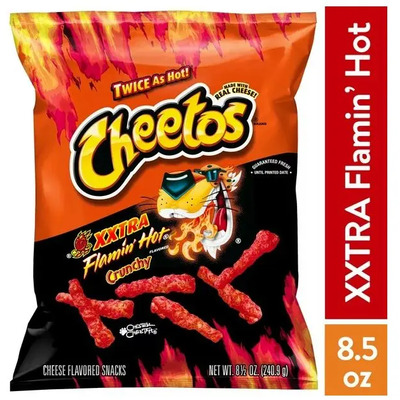 Cheetos Crunchy Extra Flamin' Hot Importados | Envío gratis