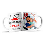 Taza Personalizada Feliz Día Papá P/regalo V. Modelo Import.