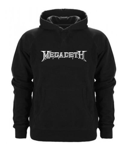 Sudadera Hoodie Banda Metal Megadeth Mod 3