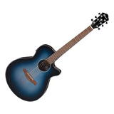 Guitarra Electroacustica Ibanez Aeg50-ibh Azul Sombreado