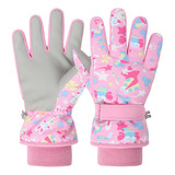 Nuevo (pk-s) Guantes De Invierno Impermeables For Niños En