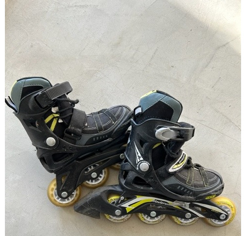 Patines  4 Ruedas Para Nene, Taller 11, 12 Y 13. Bladerumner