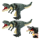 D 2pzs The T-rex,juguetes Dinosaurio Niños Con Zazaza Sonido