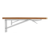 Mesa De Parede Dobrável Hayonik Mdr 800 Mm Amêndola Rústica