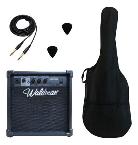 Kit Amplificador Para Guitarra Waldman Gb-12 12w