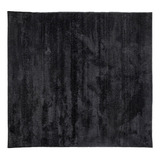 Tapete Pratatêxtil Quadrado 1,00m X 1,00m Antiderrapante Cor Preto Desenho Do Tecido Preto