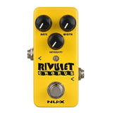 Pedal Efecto Nux Rivulet Mini Core Chorus Nch-2 De Guitarra