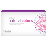 Lentes De Contato Coloridas Solflex Natural Colors - Mensal