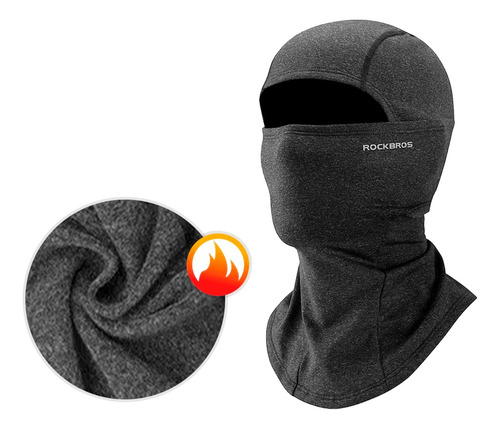 Mascara Balaclava Rockbros Ciclismo Micropolar Moto Gorro Uv