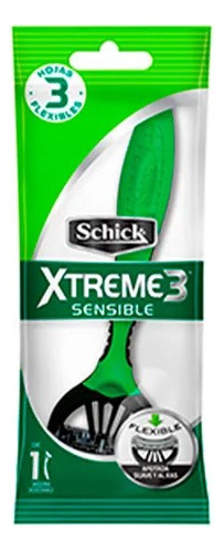 Schick Xtreme3 Maquina De Afeitar Piel Sensible 1u