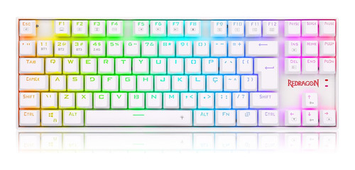 Teclado Redragon Kumara Pro Wireless Rgb Switch Blue Bco