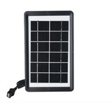 Painel Placa Solar Fotovoltaica 3w 5v Usb 2.0