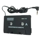 Convertidor De Cassette A Plug 3.5mm Auxilar Radox