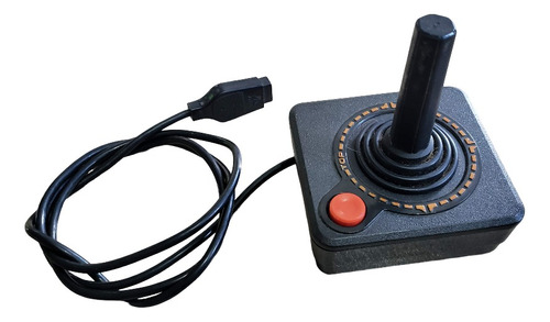 Controle Original Do Atari 2600 Frente De Madeira. Tudo 100%
