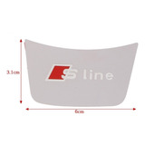 S Line 3d Emblema De Metal Para Volante De Coche