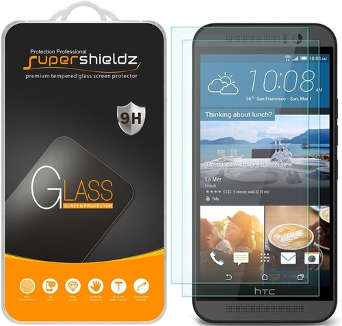 Protector De Pantalla Para Htc One M9 Supershieldz 2-pack