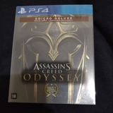 Assassin's Creed Odyssey Edição Deluxe Steelbook Ps4 Físico