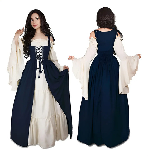 Un Vestido Renacentista De Época Medieval