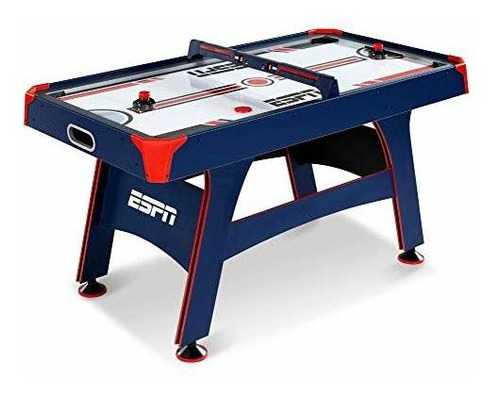 Espn - Juego De Mesa De Hockey De Aire De 4.9 ft Con Escaria