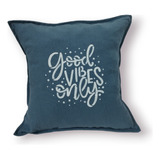 Almohadon Good Vibes Only Tusor Deco 40x40 Cm Sofa