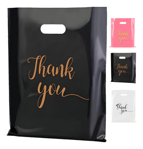 100 Gracias Bolsa Boutique, Bolsa De Embalaje Regalo 30x40cm | Meses sin interés