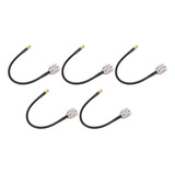 Cable Coaxial De 5 Piezas Rf Nj A Smaj, Conector De Audio 2