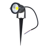 Foco Led Estaca Jardín 5w Frío O Cálido/ Hb Led