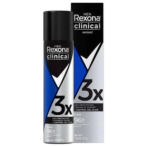 Pack X 6 - Rexona Clinical 96 Horas - Hombre/mujer 