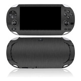 Skin Autoadherible Para Ps Vita Fat Titanio Brushed